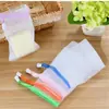 Bolsa de Malla para Jabón de Doble Capa de Colores para Colgar, Adecuada para Limpiador Facial, Jabón y Espuma