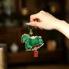 Producto Terminado Brocado Song Caballo Pequeño Llavero del Año del Caballo 2026, Riqueza Instantánea, Colgante de Bolso de Caballo Pequeño de Brocado Song Hecho Completamente a Mano