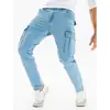 2026 Aliexpress Verão Masculino Versátil Estilo de Rua Jeans Slim Fit Calças Casuais Hip-Hop Americano em Estoque