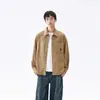 Camisa de Estilo Nuevo Primavera y Otoño Enbu Ropa de Trabajo Manga Larga Versátil Cuello Campana Moderno Juvenil Estilo Japonés Holgada Camisa Chaqueta