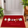 Tapete de casa Amazon transfronteiriço desenho Papai Noel tapete de casa atacado sala de estar tapete decorativo de Natal