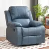 Sofá espacial de primera clase para sala de estar, sillón reclinable eléctrico individual de tela, sofá mecedora multifuncional para manicura de masaje para personas perezosas