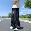 Pantalones Vaqueros Finos de Verano 2026 con Tres Rayas, de Hombre con Cordón, Pierna Recta, Modernos, Estilo High-Street, Adelgazantes y que Alargan la Figura, Versátiles
