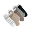 Calcetines de algodón absorbentes de sudor para mujer, de otoño e invierno, estilo japonés, a rayas, de longitud media, sin hueso, apilables, estilo universitario.