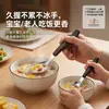 ¡Guau! Cuchara Yuanbao de Acero Inoxidable 304 Personalizada, Cuchara Desayuno Anti-quemaduras, Cuchara Sopa de Mango Largo, Cuchara Infantil para Comer