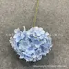 72 Peças de Flores Artificiais de Hortênsia para Decoração de Corredor de Casamento, Flores Artificiais Atacado do Fabricante