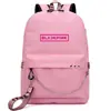 Mochila de Estilo Nuevo Bolso de Cadena Mochila Periférica Bolsa Deportiva Mochila Escolar para Estudiantes Color Caramelo Color Brillante Bolsa Carga USB