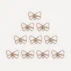 Clips para papel con forma de lazo, ramos de flores, tarjetas, suministros para floristería, manualidades DIY, alfileres, marcapáginas, materiales de arte floral, al por mayor