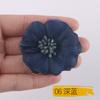 Yiwu Tela de Seda de Microfibra Materiales de Flores DIY Flor Artificial Hecha a Mano Pasador de Pelo Accesorios de Tela Accesorios Al Por Mayor
