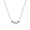 Collar para Hombre Acero de Titanio No se Desvanece Simple Versátil de Gama Alta Collar para Mujer Personalizado Popular Accesorios Venta al por Mayor