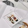 Uñas Vestibles Hechas Completamente a Mano, Estilo Puro Deseo, Manicura de Lujo Accesible de Nicho Verde, Pegatinas de Uñas Postizas de Alta Gama, Estilo Terminado