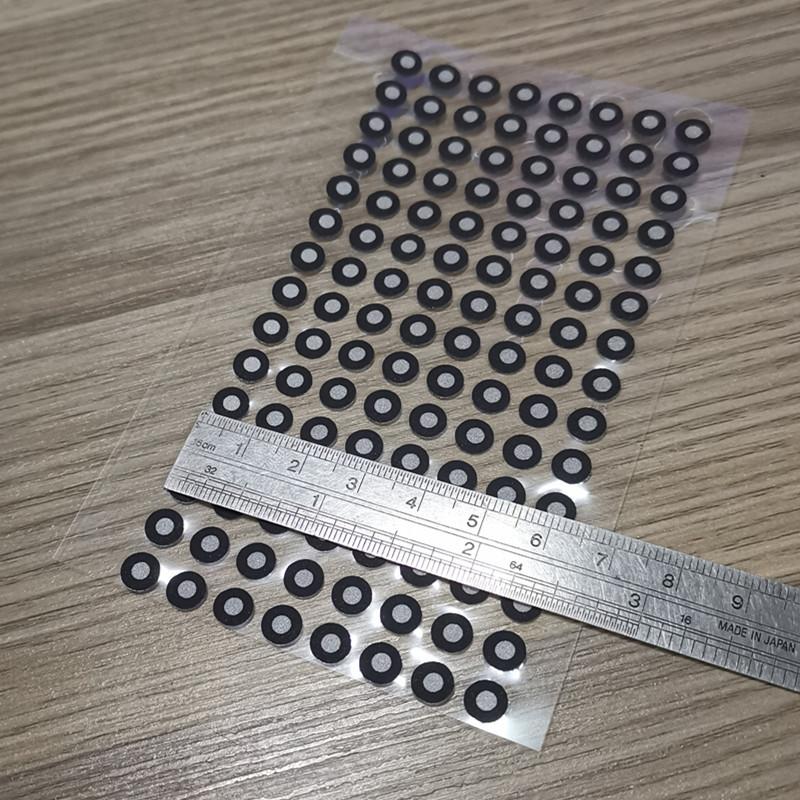厂家供 可重复用反光标记点 手持3D描仪用内三外六高亮反光标识点