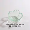 Prato de Vidro Infantil Prato Colorido Japonês Flor de Cerejeira Prato para Óleo Essencial Prato para Molho Prato de Vidro Prato para Molho e Condimento Atacado Tigela Pequena