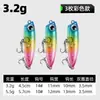 Micro Señuelo Perro Mejora Sistema de Peso 3+1 Señuelo Lápiz Flotante Set de Señuelos de Pesca de Superficie