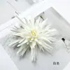 Estilo Antigo Garra de Caranguejo Cabeça de Crisântemo DIY Crisântemo Dourado Flor Artificial Guirlanda Feita à Mão Adereços para Penteado Pacote de Materiais Acessórios da Dinastia Han Pequenos Enfeites