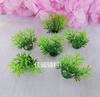 Uma variedade de plástico verde grande pequeno coqueiro folha de flor de plástico DIY decorativo pequena árvore artesanato flor artificial