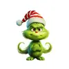 Péndulo de Coche del Grinch de Dibujos Animados para Niños Decoración de Árbol de Navidad Decoración del Hogar Transfronterizo Nuevo Producto