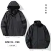 Chaqueta Desmontable 3 en 1 para Mujer 2026 Nueva Otoño e Invierno Exterior Cortavientos con Forro Polar Interior