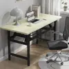 Mesa larga simple de doble viga reforzada, mesa plegable, mesa de entrenamiento para estudiantes, mesa para actividades al aire libre, mesa de oficina, mesa de conferencias