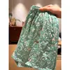 Shorts Soltos com Estampa de Desenho Animado Doce Casual Calça Pijama Feminina Verão 2026 Novo Pode Sair para Caminhar Calça de Casa