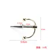 Vibrador Metal Olho de Cavalo Sm Brinquedo Alternativo Massageador de Próstata Dispositivo de Masturbação Masculina Bastão de Expansão Uretral Masculino