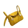 Bolso Lindi Mini de Hilo de Cera Hecho a Mano Bolso de Doctor Mini de Piel de Vaca Auténtica Bolso Cruzado de Hombro Único de Piel de Vaca para Mujer