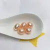 Perlas naturales de agua dulce del lago Shanxia de Zhuji, perlas de agua dulce sin nácar con forma de arroz y forma de lágrima, perlas sueltas al por mayor para manualidades DIY
