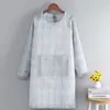 Delantal Hanhanban de manga larga para mujer para cocinar en la cocina, anti-manchas, transpirable, poliéster-algodón, delantal cómodo, ropa de trabajo para hombres en la industria de la restauración