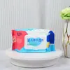 Lenços Umedecidos para Mãos e Boca Pacote Pequeno Portátil Tipo Puxe Pacote com 5 Peças Especial para Bebês e Crianças Pequenas Atacado