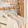 Perchas Sin Costuras para Uso Doméstico, Perchas Anti-Marca en los Hombros, Perchas para Armario, Perchas Antideslizantes para Ropa, Perchas Protectoras