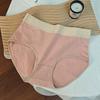 Casual, Amigo da Pele, Respirável, 100% Algodão, Forro Antibacteriano, Calcinhas Confortáveis, Pacote com 50 Peças, Roupa Íntima de Algodão Puro com Cor Contrastante da Moda para Mulheres