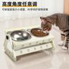 Tazón Ajustable de Acero Inoxidable para Gatos y Perros, Suministros para Mascotas para Perros Pequeños, Tazón Grande Elevado para Perros, Uso Doméstico