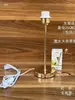 Accesorios DIY para Candelabros Hechos a Mano, Soporte para Candelabro con Agujeros, Lámpara de Carrillón de Viento de Concha, Materiales para Candelabros de Sala de Estar de Tres y Cuatro Niveles