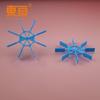 80102A Azul 80 Rueda Abierta Universal Rueda Abierta Regular Rueda Abierta Tecnología Mejorada Piezas de Pequeña Producción Agujero de 2 mm