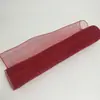 Gasa para empaque de flores, gasa dura de PP, malla para empaque de flores lisa, materiales de empaque hechos a mano para bricolaje, ventas directas de fábrica