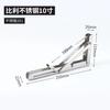 Soporte Triangular de Acero Inoxidable 304 Espesado Montado en la Pared Relación de Carga Soporte Plegable Estante para Tablas de Capas Estante de Almacenamiento Montado en la Pared