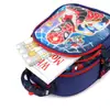 Mochila de jardim de infância para reduzir o peso para alunos do ensino fundamental do primeiro e segundo ano, bolsa escolar infantil, fofa de desenho animado Kuromi bebê