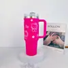 Termo de acero inoxidable 304 de 40 oz con asa de gran capacidad para coche, ideal para exteriores, portátil, para hielo