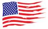 Comercio exterior pegatina bandera americana parachoques trasero camión bandera nacional a rayas pegatina cola coche pegatina carrocería coche J24