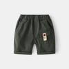 Shorts casuales de algodón para jóvenes a la moda estilo coreano 2023 Verano Básicos Cómodos Casuales Pantalones para niños