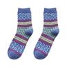 Explosiones de comercio exterior calcetines de lana gruesos cálidos para mujer otoño e invierno calcetines para mujer de doble vía calcetines con gráfico de nido de avispa