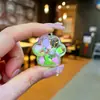 Colgante de Arena de Garra de Gato Linda Acrílica para Llave DIY Adornos de Joyería Tesoro Infantil Arqueología Parque de Atracciones Regalo