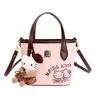 Bolsa Pequena Retrô para Mulheres no Outono e Inverno, Versátil Nova Moda 2025, Bolsa Transversal Simples Casual, Bolsa Quadrada Pequena Satchel Popular
