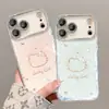 Funda Rota Estrella Gato Pulsera para Apple 17 Pro Max iPhone 15 Linda 16 Niñas 14 Coreana 13