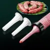 Máquina de fazer linguiça de tripa caseira de aço inoxidável ferramenta atacadista de salsicha máquina de fazer salsicha de carne enchimento de linguiça manual