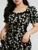Nuevo traje de baño de una pieza con estampado floral para mujer talla grande 2026, diseñado para ocultar imperfecciones y crear un efecto adelgazante, perfecto para la playa, uso casual y vacaciones en resorts