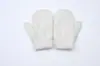 Guantes de Invierno para Niños y Adultos Todo Incluido Engrosados Cálidos de Pelo de Visón para Niños y Niñas Color Puro Bonitos Guantes de Ciclismo para Estudiantes