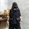 Chaleco de mezclilla fino estampado de primavera y otoño europeo con combinación de colores para mujer, holgado, adelgazante, sin mangas, versátil, con cremallera y capucha, moda