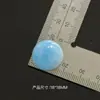 Novedad Estilo Hielo Transparente Degradado Frijoles Dulces Semicirculares [18Mm*18Mm] Materiales de Diseño Hecho a Mano para Zapatos Clog DIY en Stock