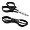 Tijeras Plegables Multifuncionales para Uso Doméstico, Tijeras Pequeñas de Acero Inoxidable para Manualidades DIY, Corte de Papel, Costura y Uso General de Oficina